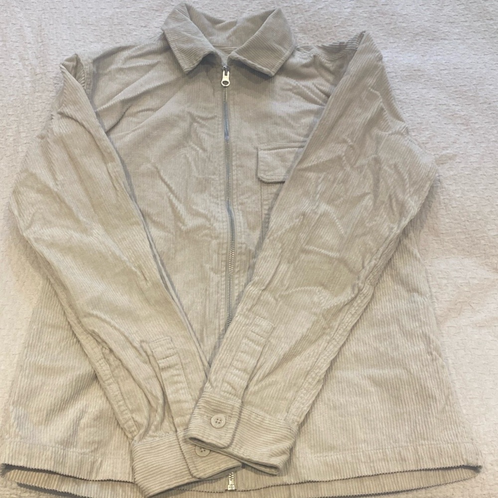 Men’s Zip-Up Shirt Jacket